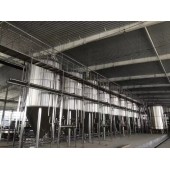 新疆大型啤酒廠啤酒設備自動化釀酒設備日產5000升啤酒設備